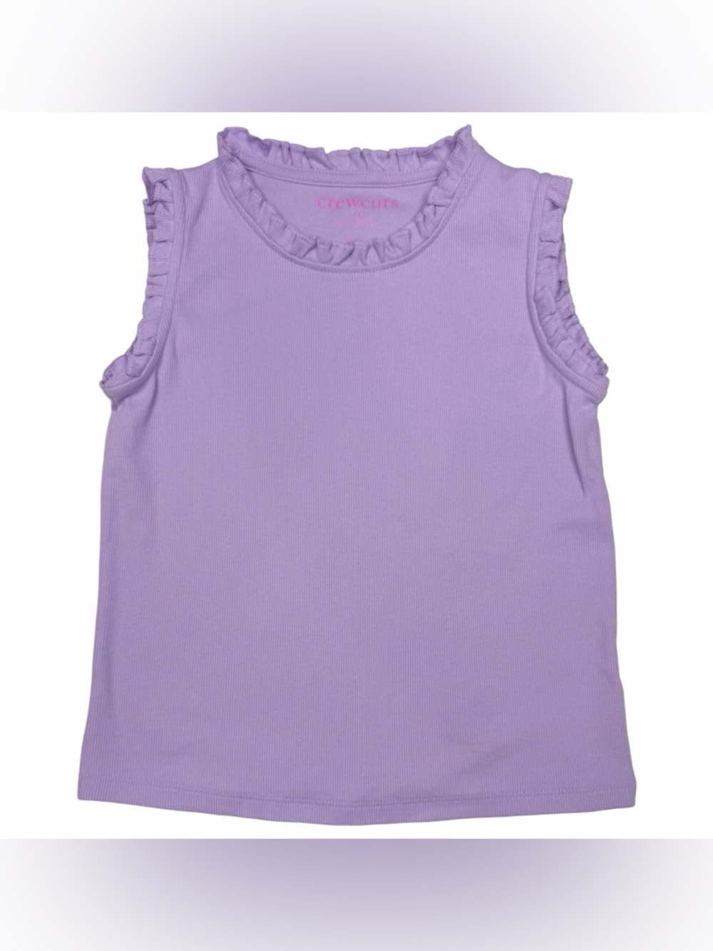 Crewcuts Ruffle-Trim Tank‎ Top
